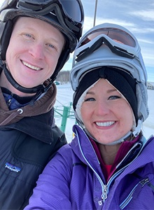Dr. Nichole and her husband Dr. Searcey